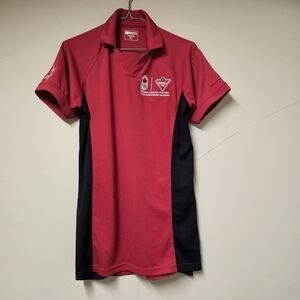 Canadian Tire Men’s S Red Polo Shirt Canada Olympics Logo Mark’s Commercial